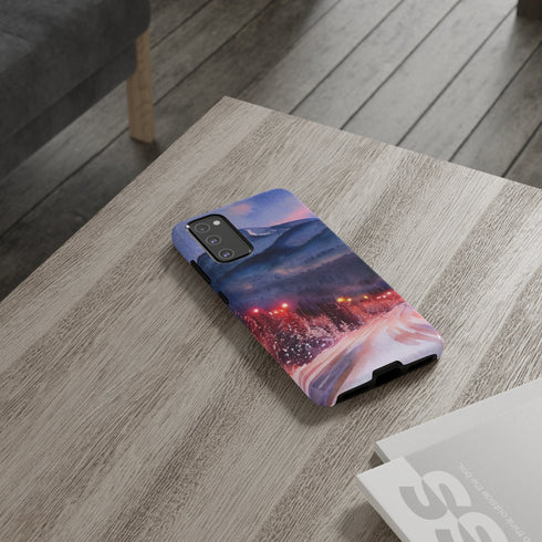 Christmas in Vail Colorado - Impact Resistant Phone Case